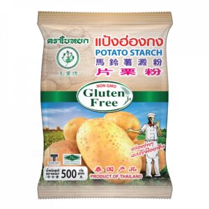 แป้งมันฮ่องกง ตราใบหยก ขนาด 500 g.