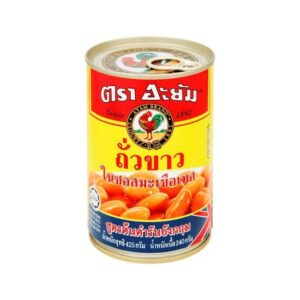 อะยัม ถั่วขาวในซอสมะเขือเทศ 425กรัม